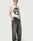 ANARCHY SLEEVELESS EGG WHITE