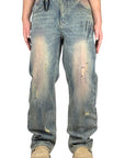 TEXAS DENIM OVERUSED WASH
