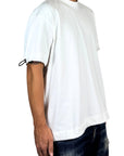 WHITE ESSENTIAL LABEL TEE