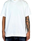 WHITE ESSENTIAL LABEL TEE
