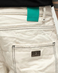 WHITE CONTRAST SHORTS