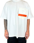 WHITE POCKET TEE