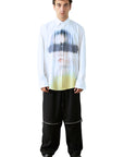 3D FACE WHITE SHIRT