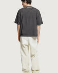 COSTA OVERSIZED T-SHIRT ALL OVER DARK GREY