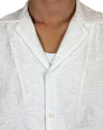 WHITE PERFORATED SHIRT