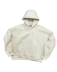 DOUBLE POUCH STITCHING BUTTER HOODIE