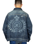 JACKET BLUE JEANS LASER LOGO