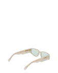VEGAS SUNGLASSES PEARL GREY LENS