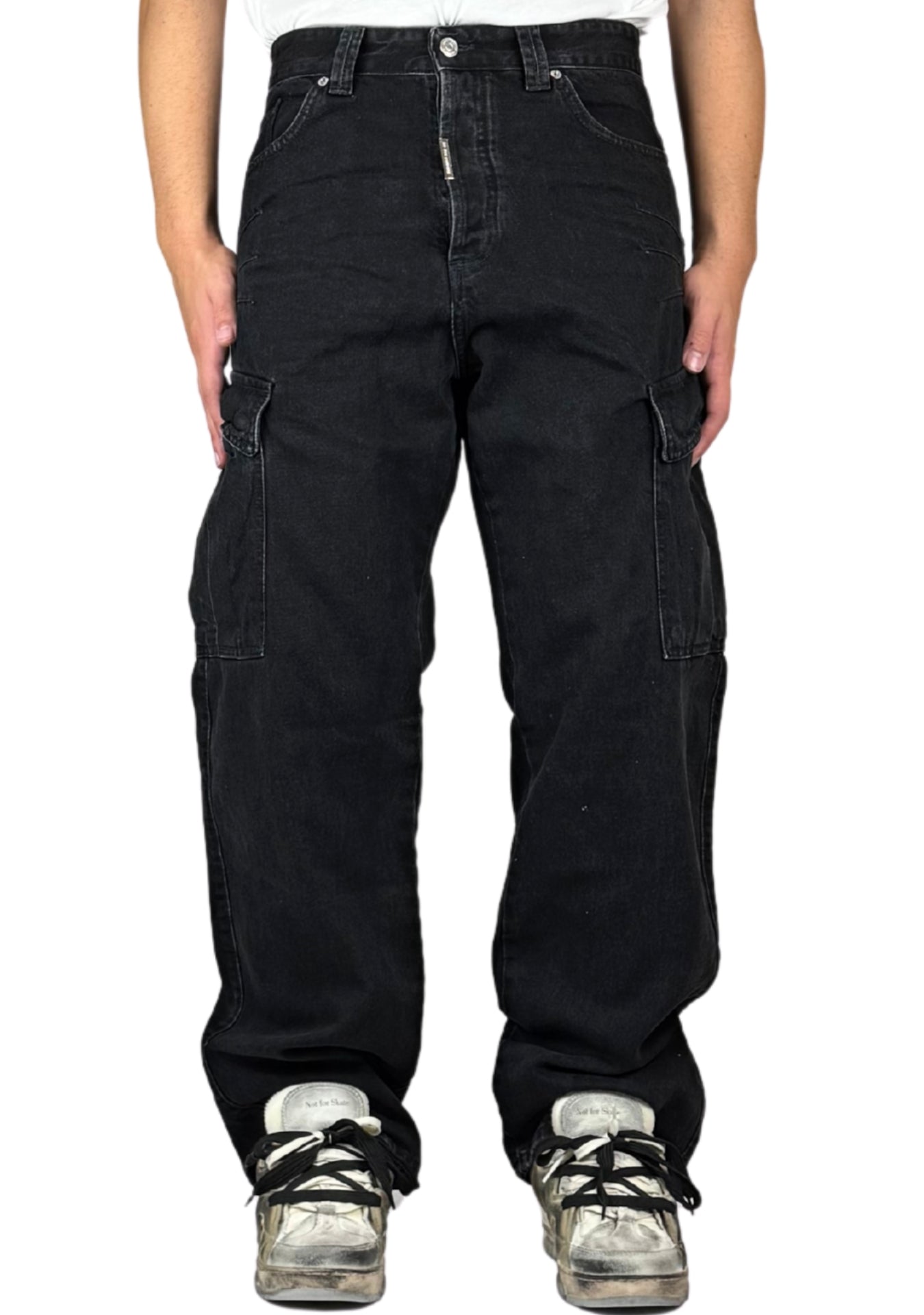 BAGGY CARGO DARK GREY