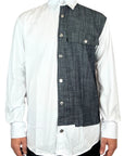 HALF DENIM SHIRT