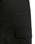 BLACK POCKETS PANTS