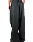 BLACK LIGHTWEIGHT TROUSERS