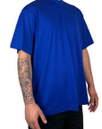 MERCERIZED BLUE ROYAL OVER TEE DC