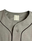 BEIGE BASEBALL JERSEY SHIRT