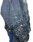 JACKET BLUE JEANS LASER LOGO