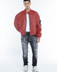 RED SKIN BOMBER