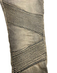 LIGHT GREY BIKER - CAMOMILE DIRTY