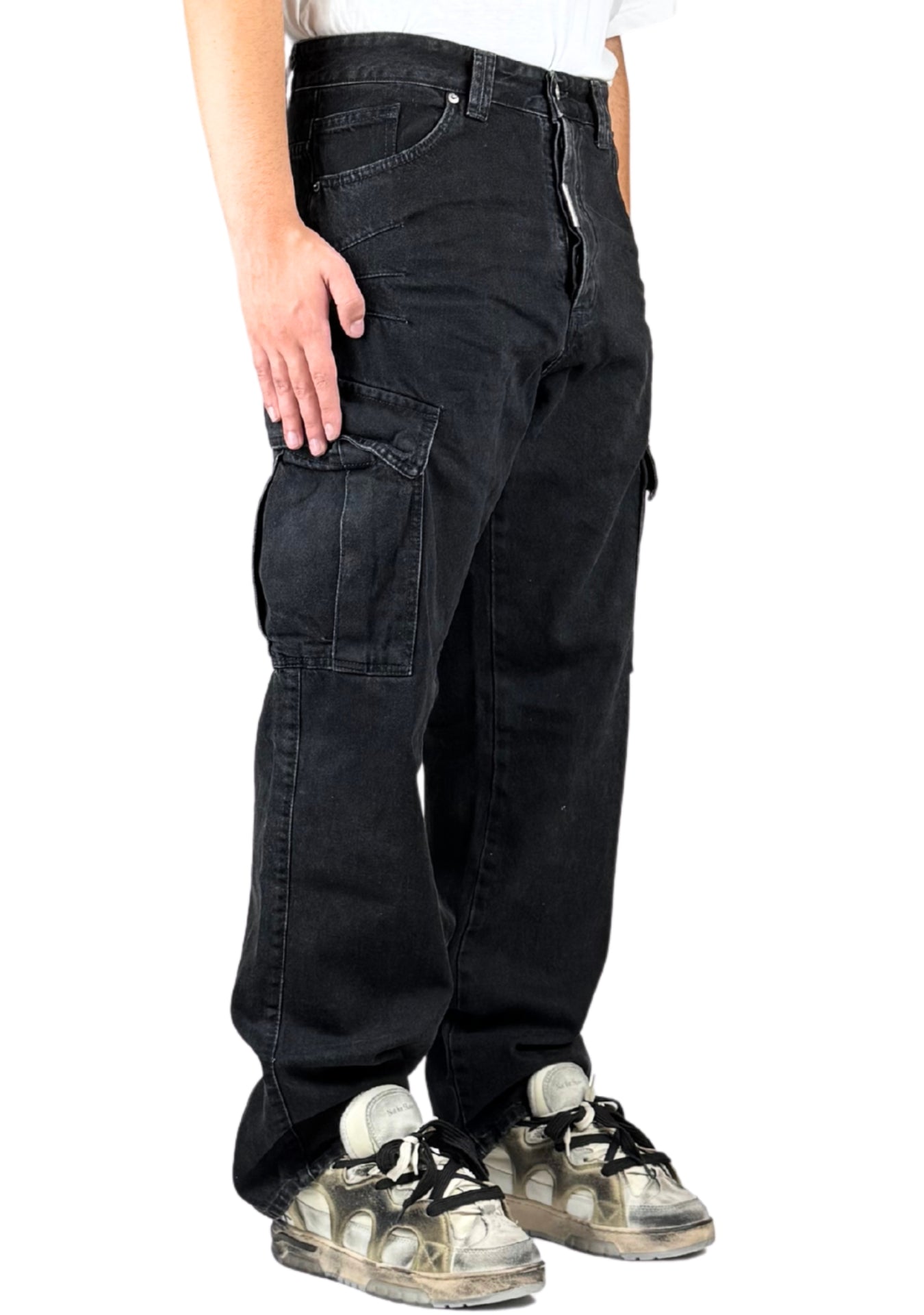 BAGGY CARGO DARK GREY