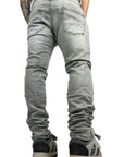 GREY WASH BIKER