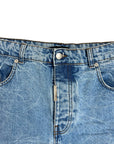 LASER PRINT DENIM JEANS