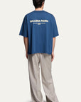 COSTA OVERSIZED T-SHIRT HQ MAJOLICA BLUE