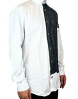 HALF DENIM SHIRT