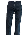 WAXED BAGGY DENIM