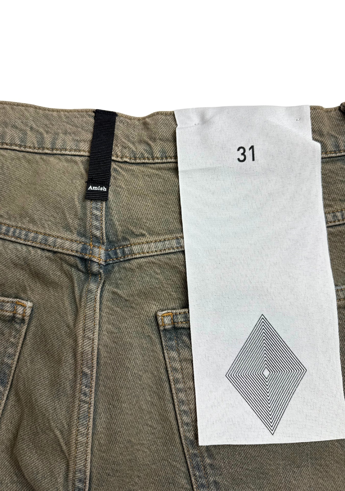 JAMES MAN RECYCLED DENIM MUD OVERDYED DENIM