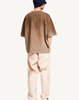 COSTA OVERSIZED SPRYED T-SHIRT DOVE GREY