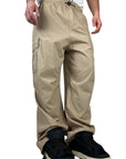 BEIGE POCKETS TROUSERS