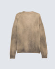 CREWNECK OVER MAN SPRAY TEXTURE