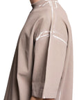 COSTA OVERSIZED T-SHIRT ALL OVER DOVE GREY