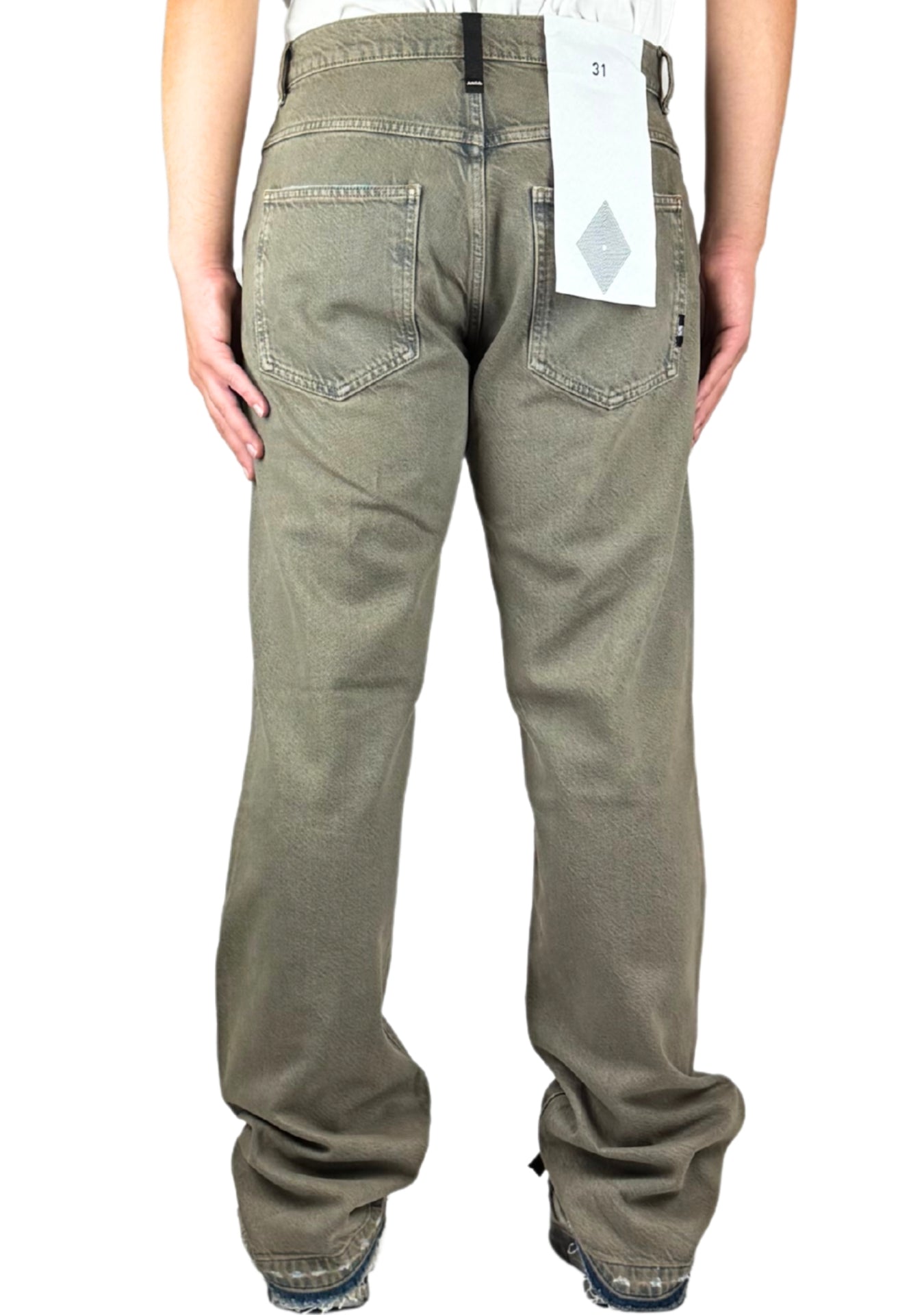 JAMES MAN RECYCLED DENIM MUD OVERDYED DENIM