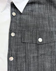 HALF DENIM SHIRT