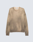 CREWNECK OVER MAN SPRAY TEXTURE
