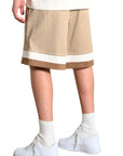 LINES BEIGE SHORTS