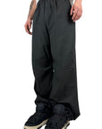 BLACK LIGHTWEIGHT TROUSERS