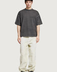 COSTA OVERSIZED T-SHIRT ALL OVER DARK GREY