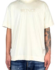 CREAM SILENCE TEE