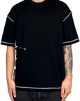 BLACK GOLF CLUB TEE
