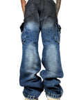 BLUE CARGO WITH BLACK PLATING