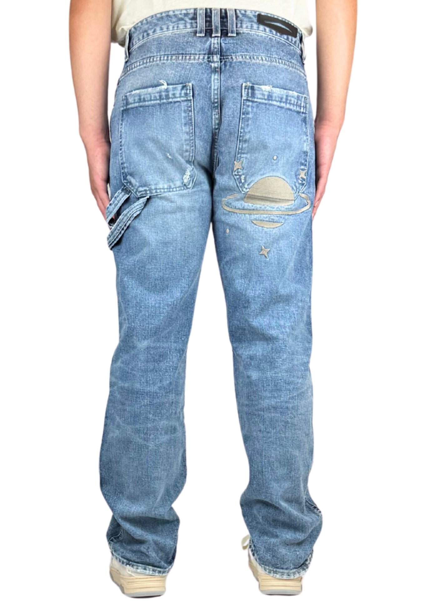 SATURN WASHED BLUE BAGGY