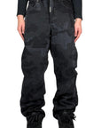 BAGGY BLACK TONE PIXEL CAMO