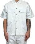 OVER SHIRT CREAM DENIM