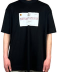 PARTENOPE STUDIOS BLACK TEE