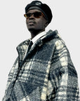 BLACK TORONTO BOUCLE' KNIT JACKET