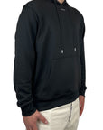 BLACK HOODIE NYLON