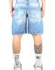 SHORTS BLUE CREAM COMPENSATION