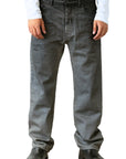 PLATED GRADIENT GREY BAGGY