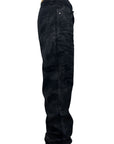 BAGGY BLACK TONE PIXEL CAMO